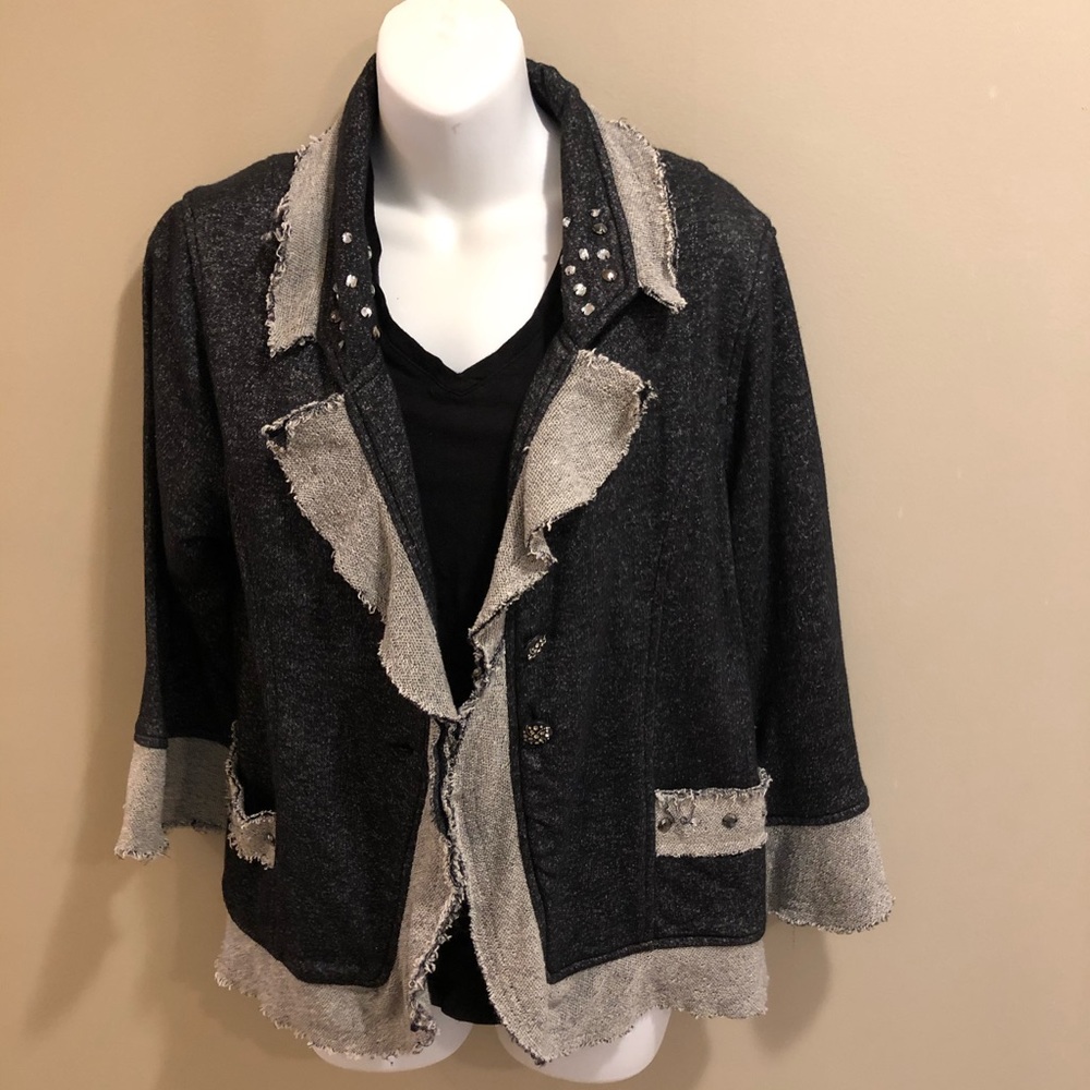 Bling trimmed jacket